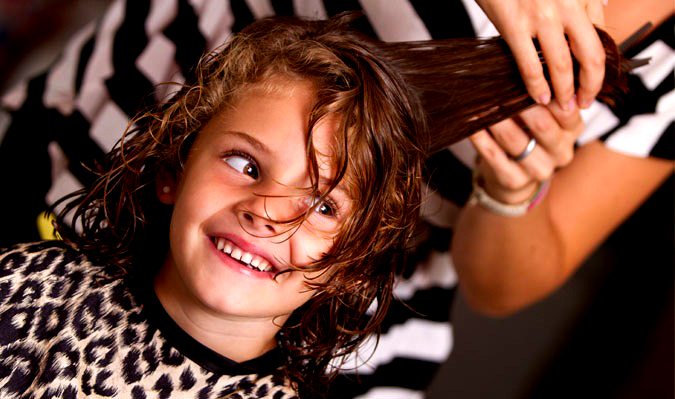 cabeleireira infantil